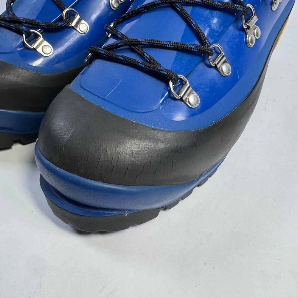 Asolo AFS Evoluzione Blue Plastic Mountaineering Boots Mens 10.5 Made in Italy - Picture 8 of 16